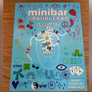 Brand New BaubleBar Minibar Colorful Shoelace Kit